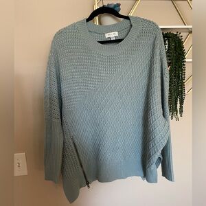 Poncho style sweater